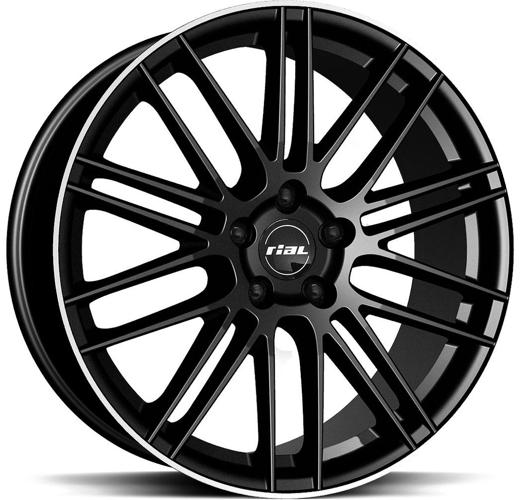 RIAL KIBO DIAM BLACK LIP POL 8x19 5/114.3 ET45 CB70.1