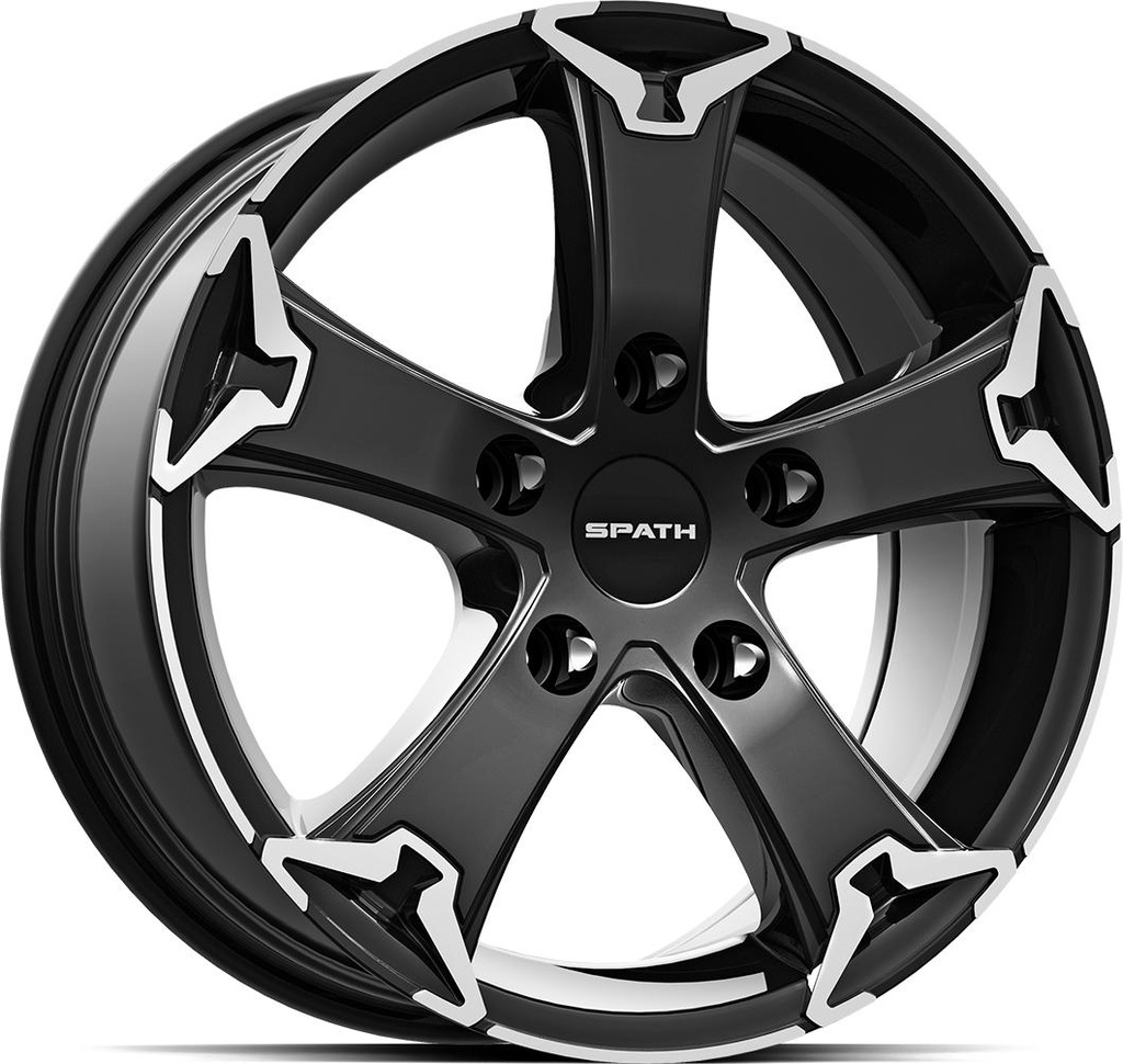 SPATH SP52/H BLACK LIP POL 8x18 5/120 ET50 CB65.1