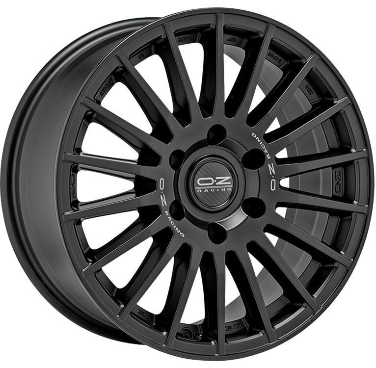 RALLY DESERT MATT BLACK SILVER LETTERING 6H 8x18 6/139.7 ET50 CB95.1