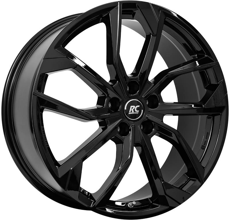 BROCK RC34 SHINY BLACK 7.5x17 5/112 ET45 CB66.6
