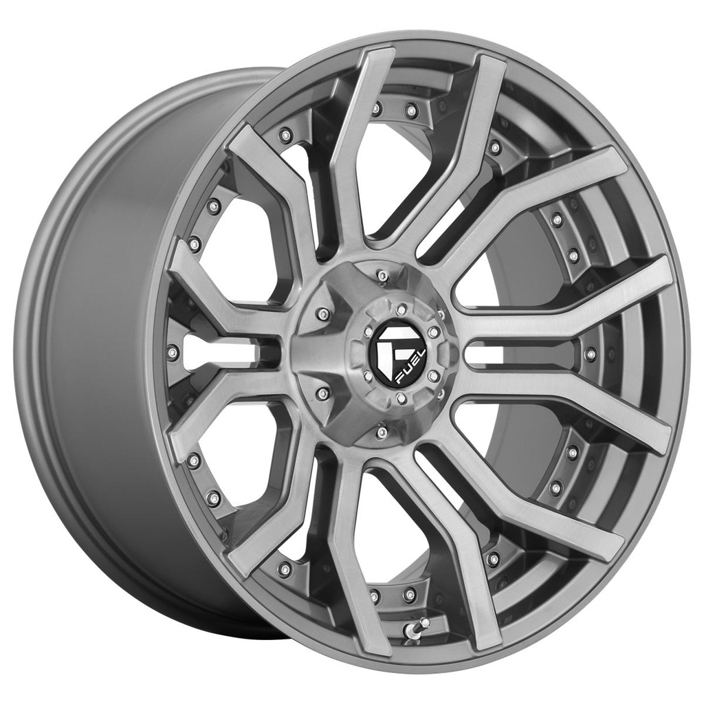 D713 RAGE PLATINUM 10x20 5/139.7 ET-18 CB87.1