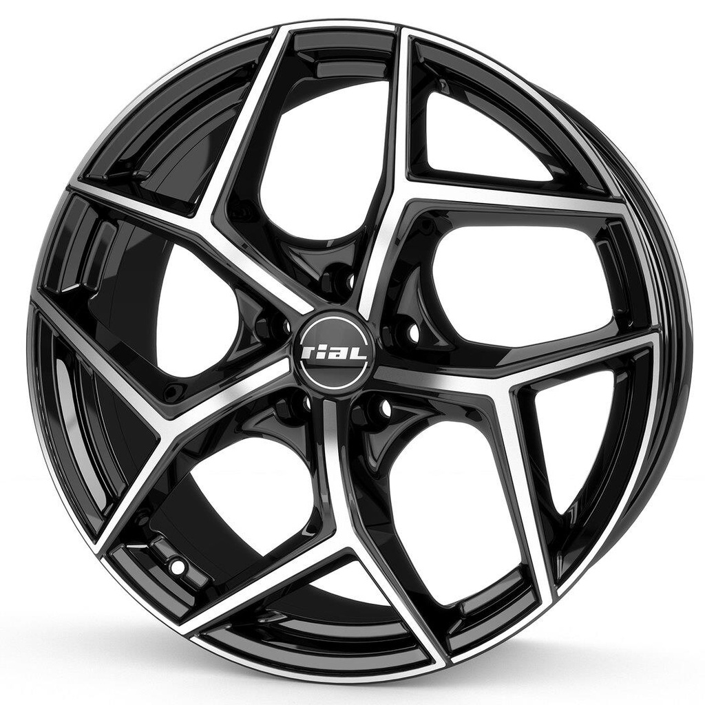 RIAL SALENTO DIAM BLACK POL 8x18 5/108 ET45 CB70.1
