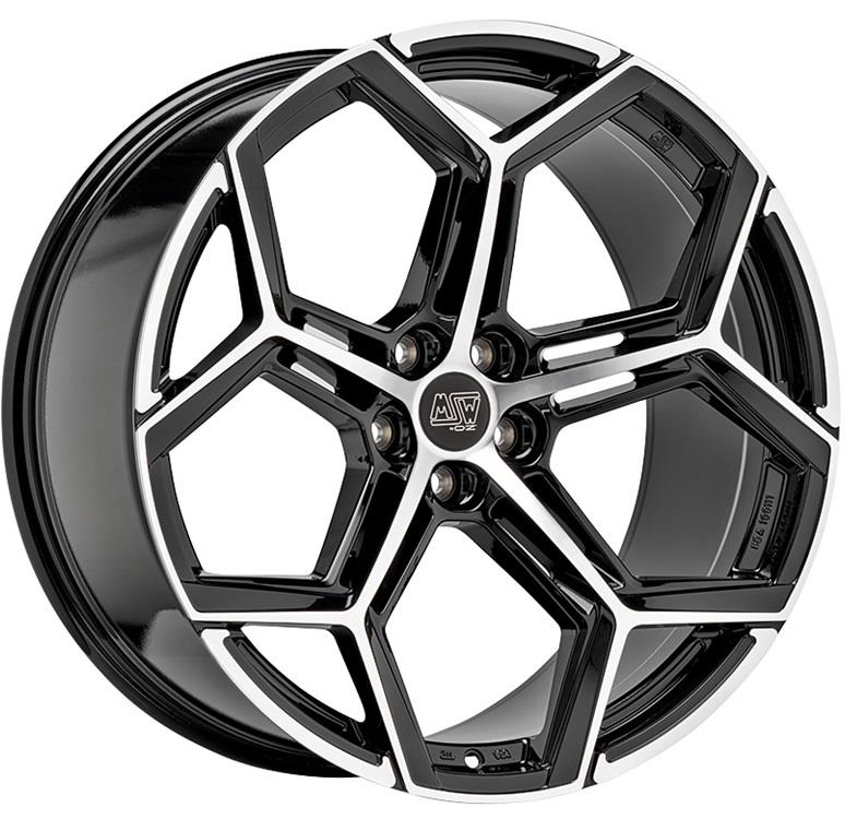 MSW 53 G.BLK/POL 10.5x22 5/112 ET19 CB66.6