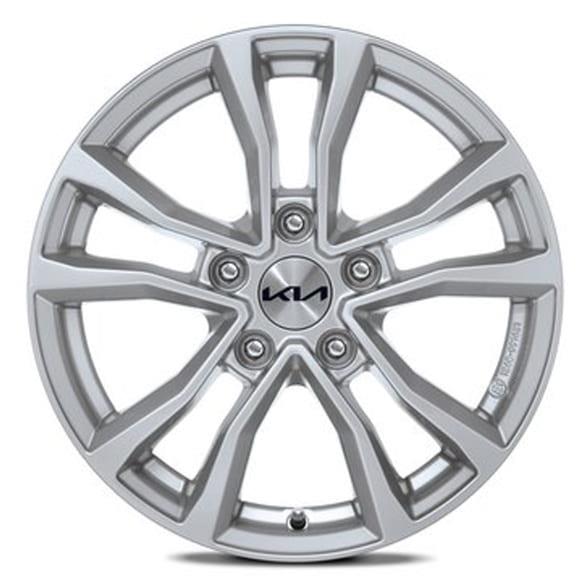 5 DOUBLE SPOKES SILVER 6.5x16 5/114.3 ET50 CB67.1