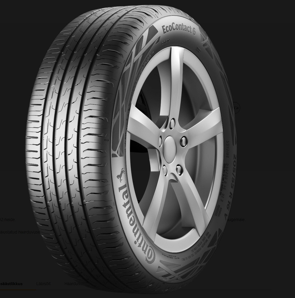205/55R17 91V CONTINENTAL ECOCONTACT 6 DEMO