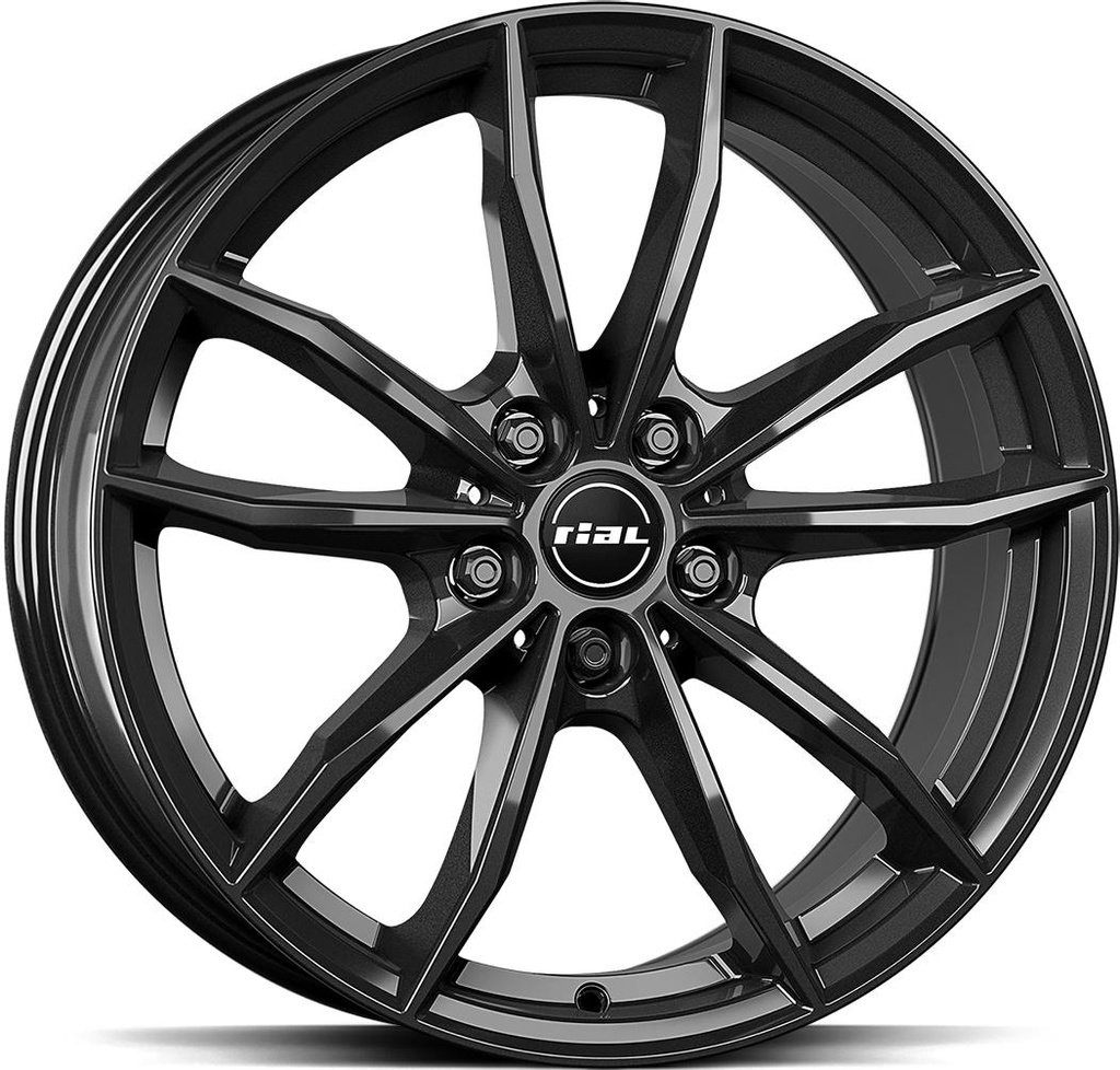 RIAL X12 DIAM BLACK 7x16 5/112 ET52 CB66.7