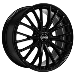 MEGA WHEELS CASTOR FF MAT BLACK 7.5x19 5/120 ET40 CB64.1