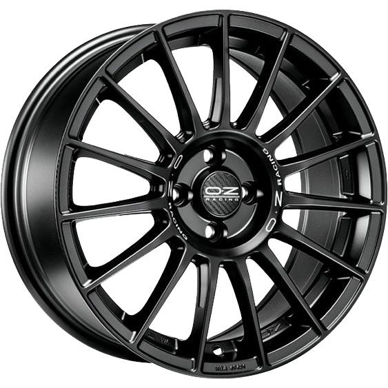 SUPERTURISMO LM GLOSS BLACK RED LETTERING 8x18 5/112 ET48 CB75