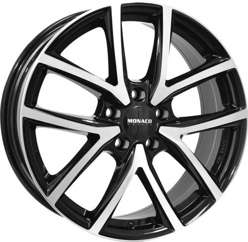 MONACO WHEELS CL2 GLOSS BLACK POLISHED 8x19 5/114.3 ET42 CB67.1
