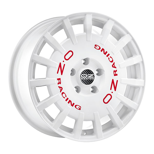 OZ RALLY RACING WHITE 7x17 5/114.3 ET45 CB75.1