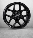 BORBET Y GLOSS BLACK 7.5x17 5/114.3 ET40 CB72.5