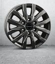 BORBET CW6 ANTHRACITE DARK 6.5x16 6/130 ET54 CB84.1