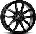 RIAL LUCCA DIAM BLACK 8x18 5/114.3 ET39 CB70.1
