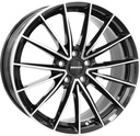 MONACO WHEELS GP14 BLACK POLISHED 9x21 5/112 ET34.5 CB66.6