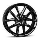 BORBET N BLACK GLOSS 8x19 5/112 ET45 CB57.1