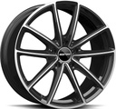 GMP TITAN BLACK DIAM 11x20 5/130 ET58 CB71.6