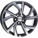 MONACO WHEELS PACE GLOSS BLACK POLISHED 7.5x18 5/114.3 ET45 CB67.1