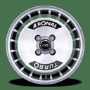 RONAL R10 TURBO BLACK POLISHED 7x15 4/100 ET28 CB68.1