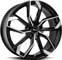 BROCK RC34 BLACK FULL POL 7.5x19 5/108 ET50.5 CB63.4