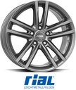 RIAL X10 METAL GREY 7x17 5/120 ET50 CB72.6