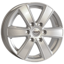 MEGA WHEELS HERCULES 6 SILVER 6.5x16 6/130 ET55 CB84.1