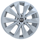 MEGA WHEELS ZENITH FF DARK SILVER 8.5x21 5/108 ET40 CB63.3