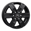 AUTEC QUANTRO 6 MATT BLACK 6.5x16 6/120 ET50 CB74.6