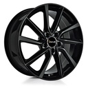 AVUS AC-518 GLOSS BLACK 7.5x19 5/112 ET50 CB57.1