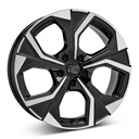 MSW 43 G.BLK/POL 7x19 5/112 ET43 CB57.1