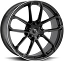 R-SERIES R14 BLACK POL 9.5x21 5/130 ET46 CB71.6